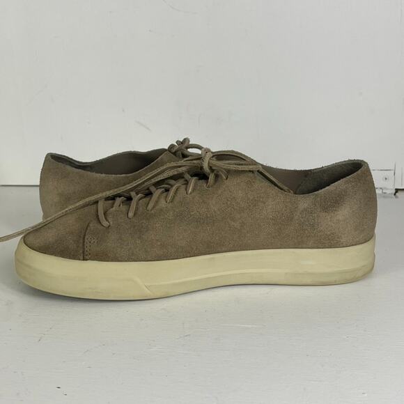 VINCE Casual Shoes Mens 10M Copeland Beige Suede Leather Laces Sneakers main image 11